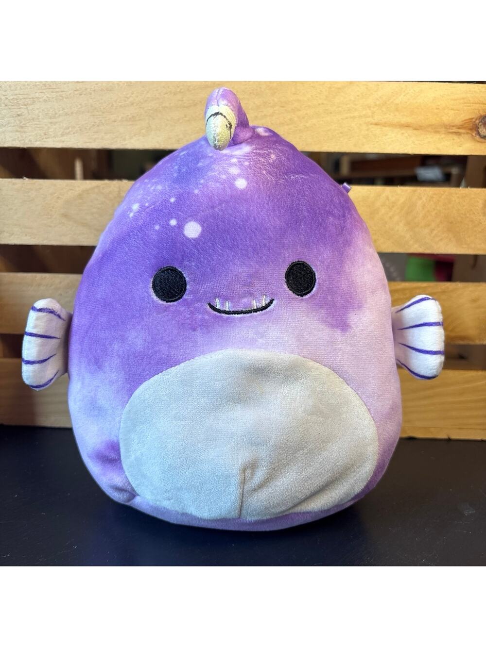 Easton the Angler Fish Squishmallow 8” plush
